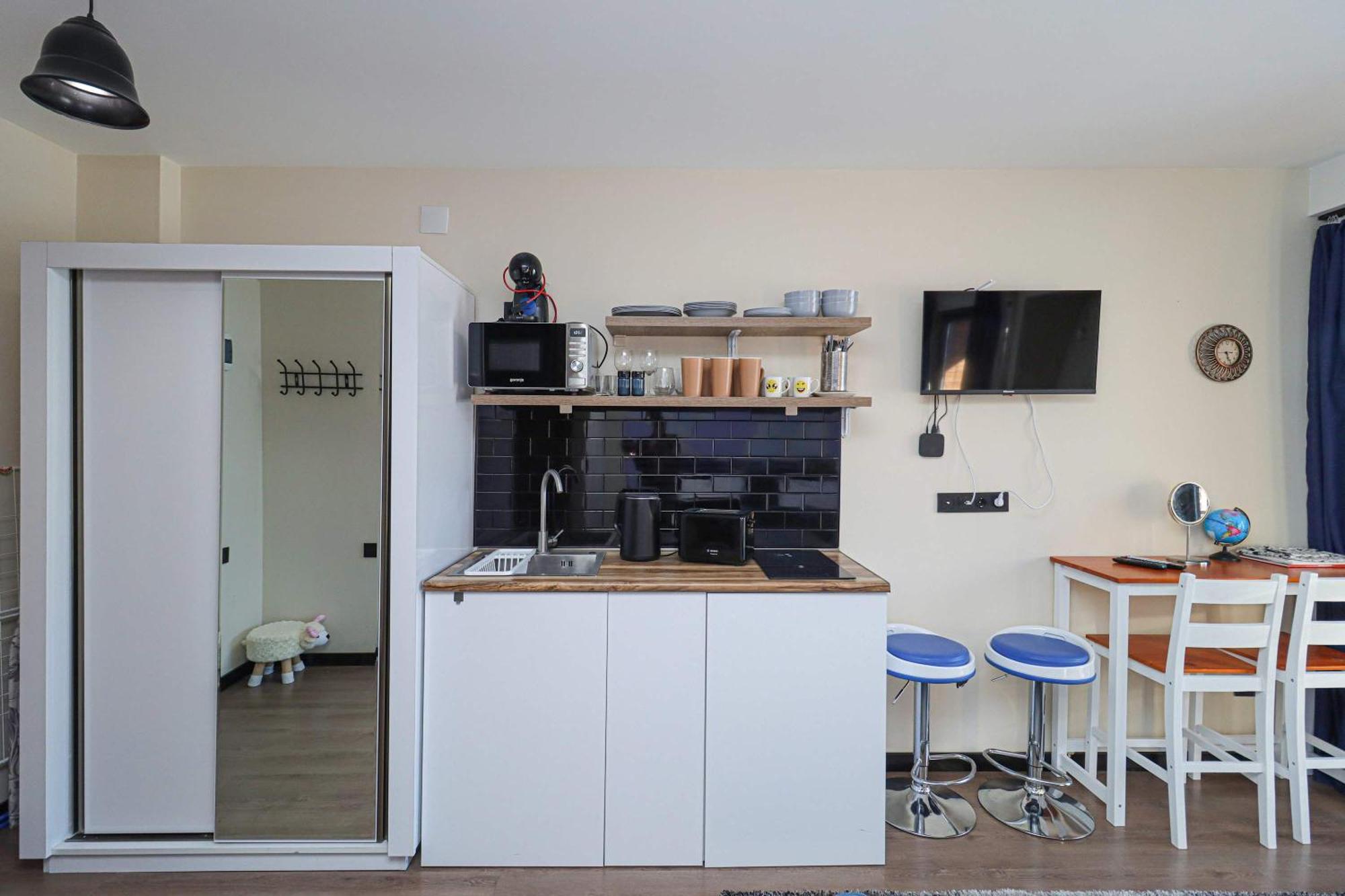 Stylish Studio Apartment With Balcony Gudauri Exterior photo