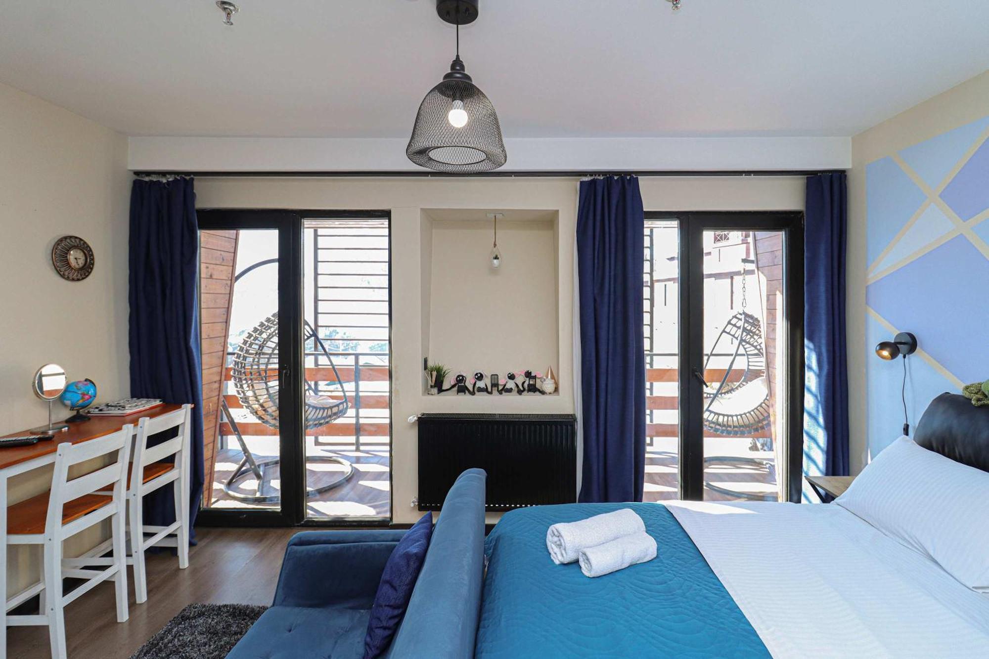 Stylish Studio Apartment With Balcony Gudauri Exterior photo
